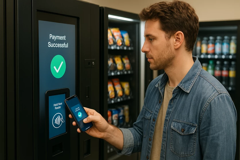 Intégration des moyens de paiement dans des automates en libre-accès